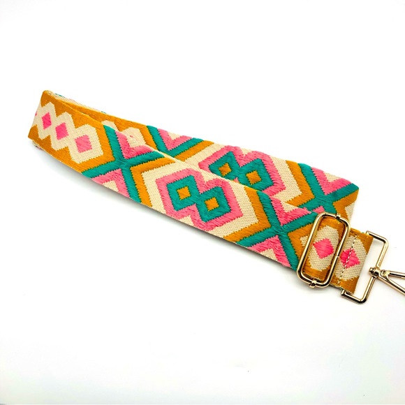 Accessories - Aztec Print Adjustable Guitar or Bag Strap